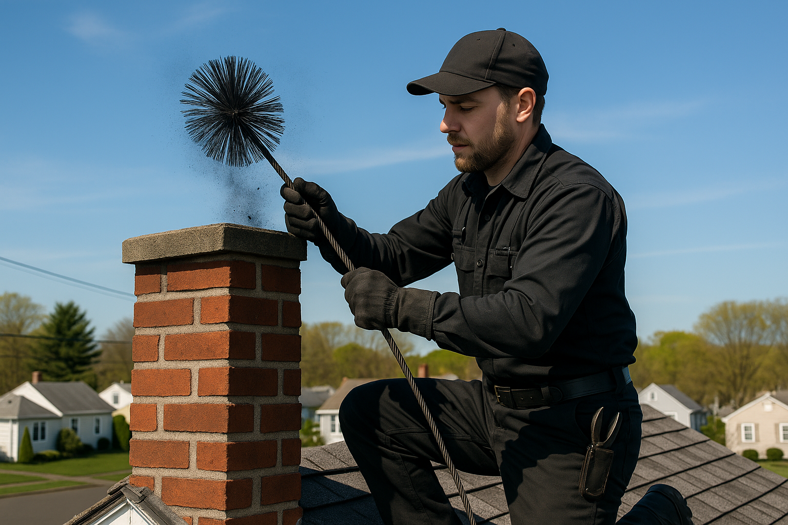 Chimney sweeping in Norwalk CT